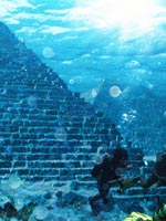 Следы цивилизации под водой. Иллюстрация с сайта «Заговор Ориона»