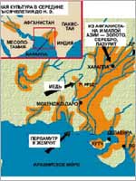 Иллюстрация из статьи Г. Шарова «Цивилизация, утонувшая во времени»