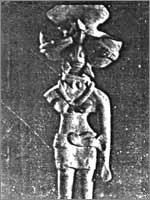 Статуэтка богини. Хараппская цивилизация