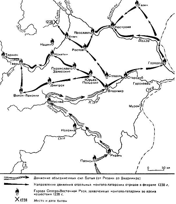 Чем питались орды монголо-татар и их лошади?