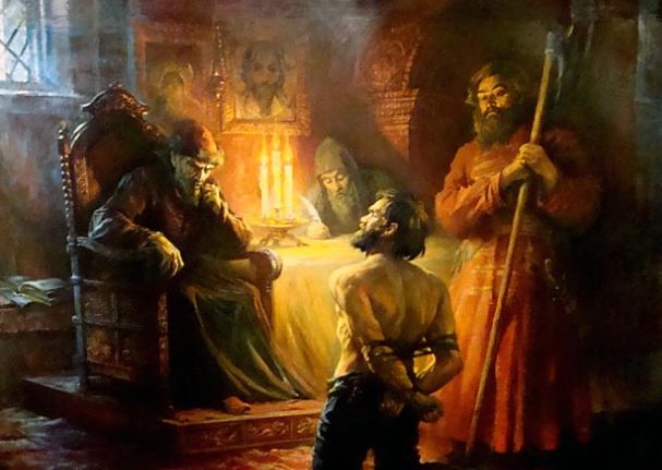 Иван Грозный  "убивает" всех