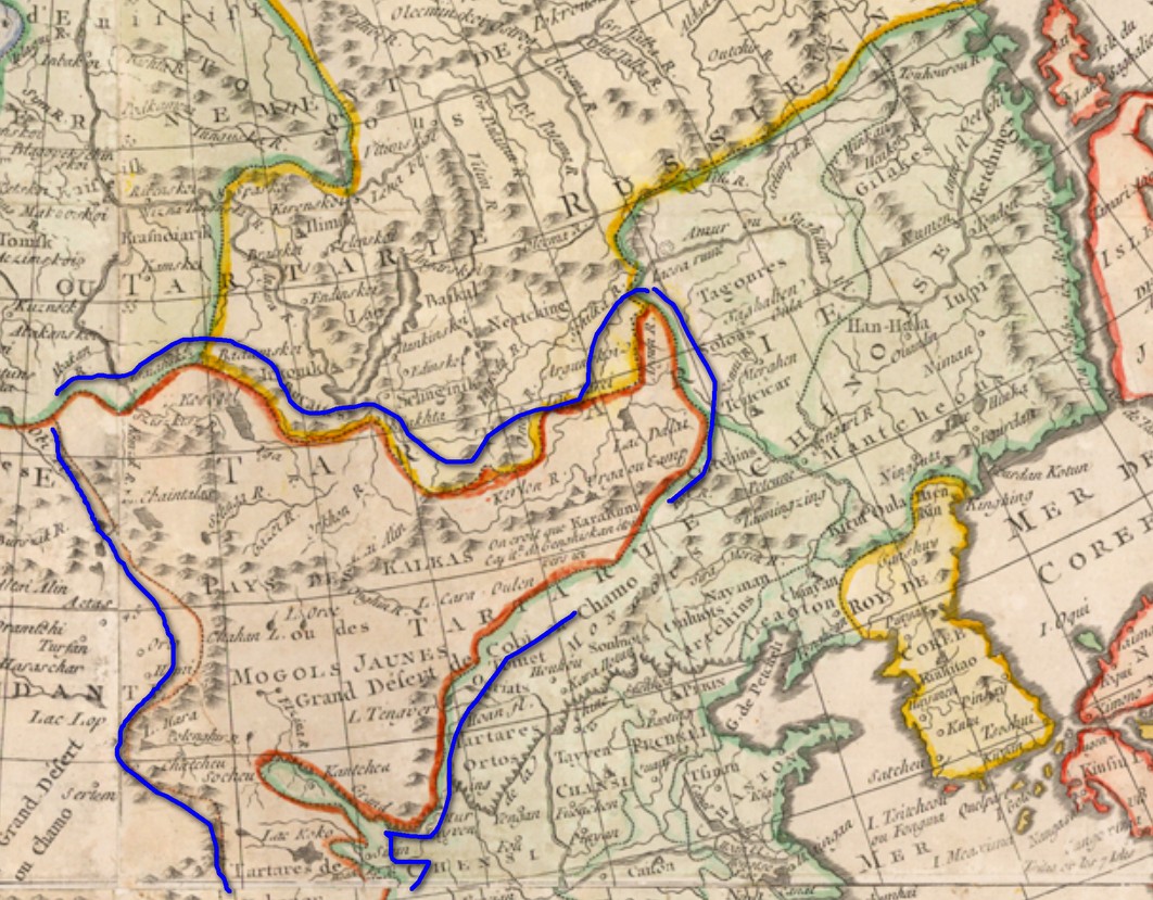 Вся история Азии в одной европейской карте