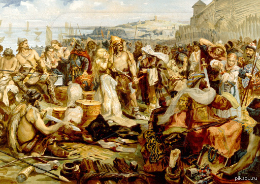 работорговля, хазария Новая Хазария на Днепре