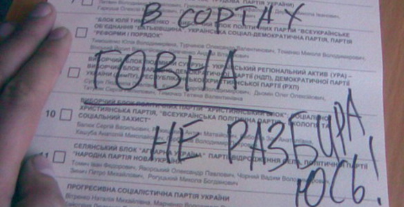 ВЫБОРЫ ГОВНО.jpg О расколе Украины
