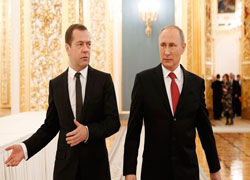 Путин принял решение: Медведев остается